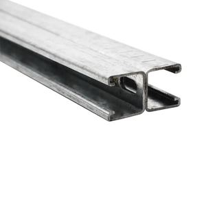 Perfil en U de 41x21 para soporte de techo HVAC, estándar europeo, material Q235/SS304/SS316, corte a medida - Product Image 3