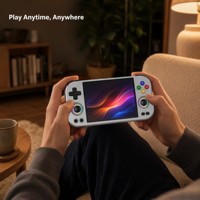 Consola de Juegos Portátil ANBERNIC RG477M con Android 14, Dimensity 8300, 12GB, 256GB, Pantalla de 4.7 Pulgadas y 120Hz, Dispositivo de Juego Metálico