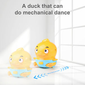 हॉट सेलिंग ywu उत्पाद बच्चों इलेक्ट्रिक शैक्षिक प्यारा स्विंग बतख बम्प और लाइट और संगीत इंटरैक्टिव खिलौनों के साथ जाओ - Product Image 5