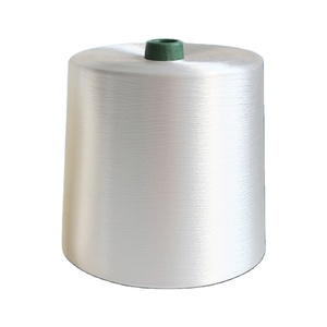 Fil de viscose rayonne 120D/30F de haute qualité, 100% viscose, blanc brut brillant, pour le tissage, le tricot, la broderie, la couture, fabriqué en Chine - Product Image 1