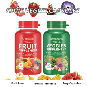 Suplemento de Multivitaminas, Fibra, Frutas y Verduras, Cápsulas de Frutas y Verduras Naturales <span class=keywords><strong>para</strong></span> Mejorar <span class=keywords><strong>la</strong></span> Inmunidad, Equilibrar <span class=keywords><strong>la</strong></span> Energía - Product Image 3