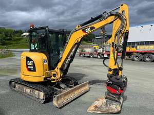 Utilisé pour la mini excavatrice Caterpillar CAT305.5ECR 5 tonnes de type chenille avec pompe à moteur-Excavatrice sur chenilles d'occasion bon marché à vendre - Product Image 6
