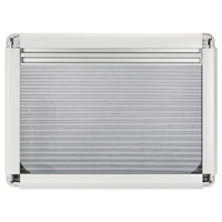 Fenêtre de remplacement pour remorque, style coulissant en acrylique avec cadre en aluminium à profil bas pour camping-cars, caravanes, motorhomes