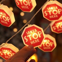 Guirlandes lumineuses LED miniatures Père Noël et Bonhomme de neige pour l'ambiance des fêtes de Noël, parfaites pour les fenêtres, les sapins de Noël, la décoration intérieure et extérieure