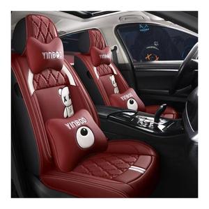 <span class=keywords><strong>Coprisedili</strong></span> Anteriori in Pelle PU Carino per Auto a 5 Posti per Es350 Dodge Fur Hiace Venza C200 Beetle BMW Mini Smart Vios Lulu AnK3 - Product Image 5