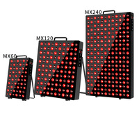 Appareil de luminothérapie LED infrarouge 5 longueurs d'onde à écran tactile pour soins de la peau et du corps, pour salons et saunas, modèle OEM/ODM, panneau vertical