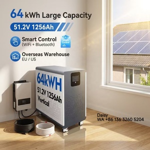 Baterías de Iones de Litio para Energía Solar Portátil Energy 1200Ah 51.2V 900Ah 1000ah 50kWh 48kwh, Paquete de Almacenamiento de Energía para el Hogar - Product Image 1