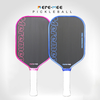 Raquette de pickleball en fibre de carbone avec logo personnalisé, approuvée UPA-A, thermoformée, noyau en nid d'abeille MaxCell de 16 mm