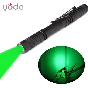 Hợp kim nhôm pin khô chiến thuật bác sĩ Bút đèn pin với clip màu xanh lá cây UV màu đỏ màu vàng màu xanh ngọn đuốc ánh sáng - Product Image 1