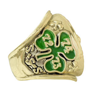 Bague de championnat des Oakland Athletics de 1974 de la <span class=keywords><strong>MLB</strong></span> YY, en alliage et cristal, bijoux classiques décontractés/sportifs, vente en gros du fabricant - Product Image 4