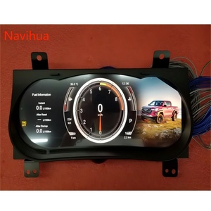 Navihua <b>Car</b> LCD <b>Digital</b> Dashboard Panel Instrument Cluster <b>Speedometer</b> Cockpit <b>for</b> Toyota Hilux 2015-2020 Auto Meter Virtual - Product Image 1