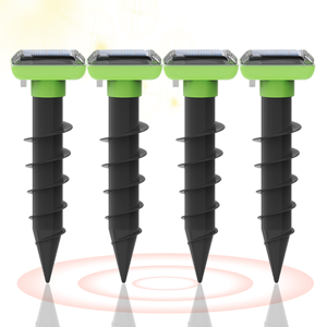 Saijzek OEM Mới Nhất Kiểm Soát Dịch Hại Vườn Nốt Ruồi Rắn <span class=keywords><strong>Repeller</strong></span> <span class=keywords><strong>Repeller</strong></span> Deters Chó Mèo Chuột Loài Gặm Nhấm Chuột Năng Lượng Mặt Trời Rắn <span class=keywords><strong>Mole</strong></span> <span class=keywords><strong>Repeller</strong></span> - Product Image 1