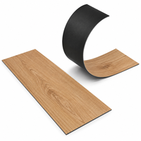 Revêtement de sol LVT 3 mm à coller, aspect bois, en vinyle de luxe