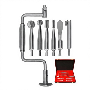 ชุดเครื่องมือเจาะมือ Hudson Brace 7 ชิ้น สำหรับศัลยกรรมกระดูกและข้อ ผลิตจากเหล็กกล้าไร้สนิมเยอรมัน ได้รับการรับรองมาตรฐาน CE รับประกัน 2 ปี - Product Image 1