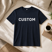 T-shirt pour homme imprimé avec un motif personnalisé, design personnalisé, t-shirt en coton à manches courtes pour streetwear