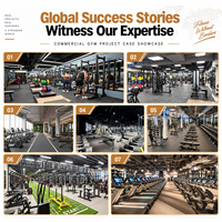 TOPTONS : Projet clé en main pour club de fitness commercial – Service de conception de plan de configuration et d'adaptation d'équipements de gym tout-en-un pour les propriétaires de salles de sport