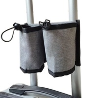 Couverture de tasse de valise de valise de chariot en polyester multifonctionnel transfrontalier de vente chaude pour des tasses de boisson de café
