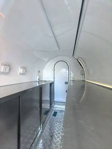 Tốt nhất phục vụ thực phẩm Trailer Xe khung thép không gỉ 1 năm bảo hành sử dụng ngoài trời cho đường phố đồ ăn nhẹ di động xúc xích bong bóng - Product Image 2