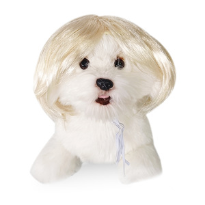 Pelucas Navideñas para Mascotas, Perros y Gatos, Estilo Bobo con <span class=keywords><strong>Centro</strong></span> Plateado, Accesorios Navideños para Mascotas, Ideales para Halloween y Navidad - Product Image 2