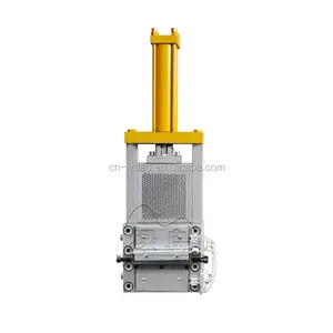 Lvdao Low Price China Factory Single Hydraulic Screen Changer Plastic Recycling Machine pelletizing screen changer