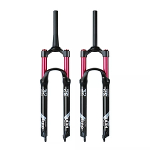 <span class=keywords><strong>Horquilla</strong></span> Delantera para Bicicleta de Montaña de Aleación de Magnesio, <span class=keywords><strong>Horquilla</strong></span> Delantera con Absorción de Impactos para Bicicleta de Montaña de <span class=keywords><strong>26</strong></span>, 27.5 y 29 Pulgadas - Product Image 1