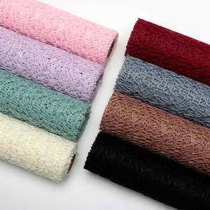 Lưới giấy gói cho bó hoa đóng gói Jacquard Net Hàn Quốc Hoa nghệ thuật giấy - Product Image 1