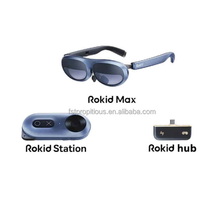 Rokid Max Smart Glasses - 3D Game Viewing Device Rokid Station