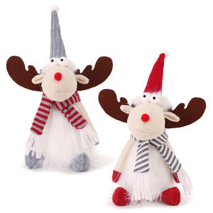 Giocattolo di peluche di natale renne di peluche di peluche di peluche per decorazioni natalizie regali di <span class=keywords><strong>capodanno</strong></span> <span class=keywords><strong>casa</strong></span> per le vacanze - Product Image 1