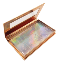 Boîte de rangement de faux cils, 5 paires, rose, vente en gros, livraison gratuite
