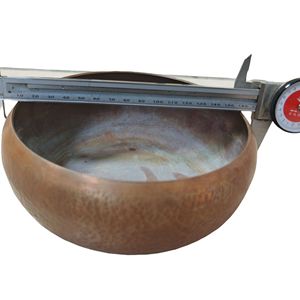 Customizable Round <strong>Metal</strong> Spinning Spun Antique Round Plant Pot Hammered Large Handcrafted Copper Vase <strong>Decoration</strong> <strong>Bowl</strong> - Product Image 5