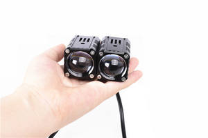 LUXLION 12V 50W 5000LM Phares de <span class=keywords><strong>moto</strong></span> LED Phare stroboscopique <span class=keywords><strong>Mini</strong></span> feux de route Feux de travail Feux antibrouillard Ampoule pour voiture camion SUV - Product Image 2