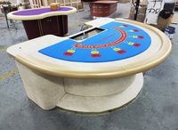YH Casino Club Table de jeu antique Jeu à domicile Meilleures conceptions de table de poker Table de blackjack