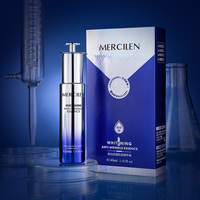 Sérum blanchissant à Six peptides de marque privée sérum anti-âge anti-rides et acné dissolvant de taches brunes sérum visage à la vitamine et au collagène pour les soins du visage