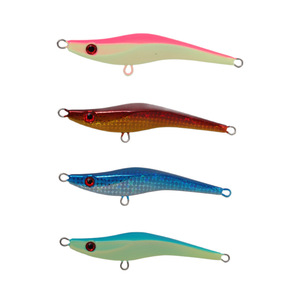 Esca Artificiale in Metallo a Forma di Gamberetto con Effetto Laser per Pesca in Mare e da Riva, Senza Ami - Product Image 1