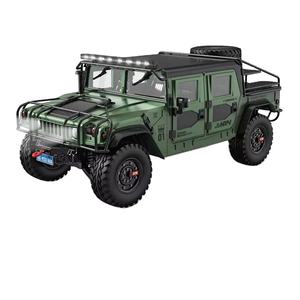 1/10 2,4G 4WD <span class=keywords><strong>Hummer</strong></span> H1 Pickup SUV Control remoto eléctrico <span class=keywords><strong>RC</strong></span> coche de juguete para niños (versión de perfil alto) - Product Image 1