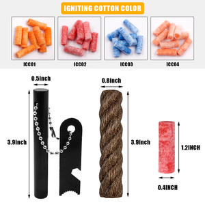 Encendedor de Fuego de Supervivencia Rápido de Metal, <span class=keywords><strong>Precio</strong></span> Bajo al por Mayor Directo de Fábrica Baiyuheng - Product Image 3