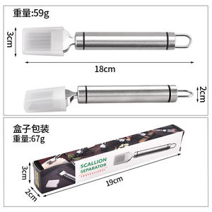 Coupe-échalotes en acier inoxydable, coupe-oignons, outil de cuisine multifonctionnel, facile à nettoyer, lavage à la main uniquement, fabriqué à Yangjiang - Product Image 5