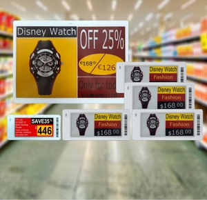 Etiqueta digital inteligente de tinta electrónica de 10.2 pulgadas con wifi inalámbrico, etiqueta electrónica de precio con pantalla de tinta electrónica para supermercado. - Product Image 1