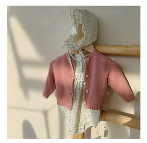 Hot Sale Warm Winter Autumn Coat Solid Color Knitted Cardigans Toddler Boy Girl Clothes Baby Knit Sweater - Product Image 4