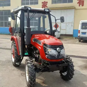 Taihong 4 trator de rodas 40hp 4x4, trator com cab