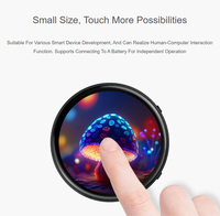 Carte de développement ESP32-S3 avec écran tactile AMOLED rond de 1,75 pouce, interface QSPI, et double microphone numérique intégré