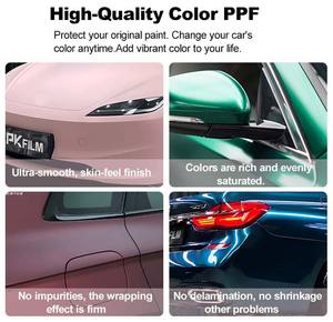 <span class=keywords><strong>Film</strong></span> de protection de voiture en PVC brillant anti-rayures facile à appliquer, <span class=keywords><strong>film</strong></span> de protection de voiture en vinyle de couleur vert émeraude changeant de couleur - Product Image 4