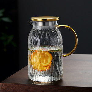 Hxglass haute borosilicate verre bouilloire à eau chaude 1800ml grand clair ambre Smoot lait jus cruche Camping bouilloire Teekanne <span class=keywords><strong>Glas</strong></span> - Product Image 3
