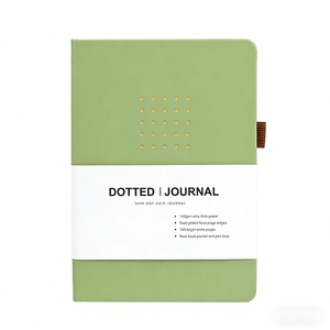 Carnet de notes en similicuir de qualité supérieure en gros - Bordure dorée personnalisée avec feuille d'or, élégant carnet d'écriture pour le bureau et les cadeaux - Product Image 5