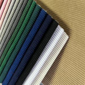 قماش مخملي مضلعة مقاومة للماء بشريطة 8 وات متوفر بالمخزون مناسب للوسائد قماش أريكة زخرفية رائج - Product Image 3