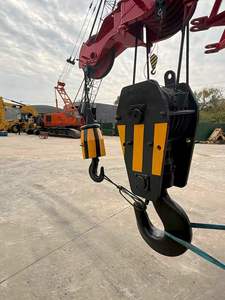 Grue sur camion Sany STC500 d'occasion, 50 tonnes, moteur Cummins, hauteur de levage 42 m, boîte de vitesses d'origine Chine, pour la construction de ponts - Product Image 2