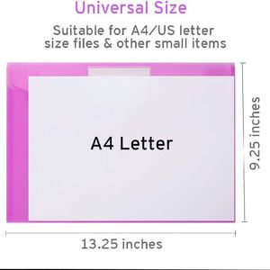 XX158 Factory Price Custom A4 Punched 11 Hole clear pp <b>Plastic</b> Pocket <b>Sheet</b> File Protectors Folder <b>Transparent</b> With Card Slot - Product Image 4