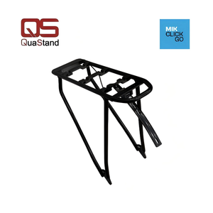 OEM/ODM معتمد من MIK متوافق مع MIK Panniers MIK Mudguard-Mount حامل الدراجة الإلكترونية مع إضاءة خلفية مدمجة - Product Image 1