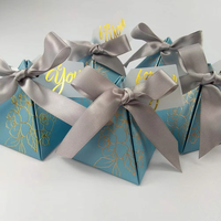 Hochzeits bevorzugungen Geschenke Papier box Gast Bulk Benutzer definierte islamische muslimische Party Hochzeits geschenke Box für Gäste Gunst