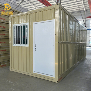 Casa Contenedor Modular Plegable Prefabricada BDMS China, Oficina Móvil de Panel Sándwich, Casa Prefabricada - Product Image 1